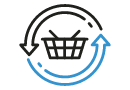 Icône de la prestation Nos points de vente sur les marchés